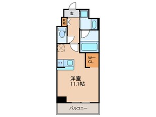 フェロー博多駅南の物件間取画像